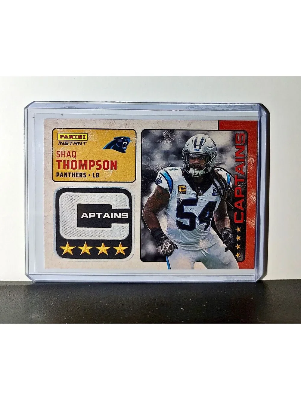 Shaq Thompson 2024 Panini Captains NFL #5 Card Carolina Panthers 1/351